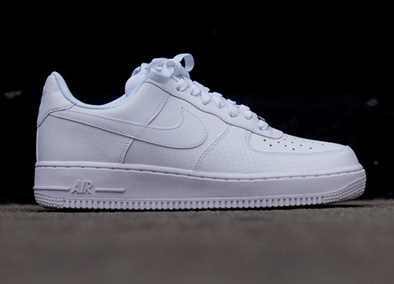 Nike Air Force 1 Low - White Microperf - SneakerNews.com