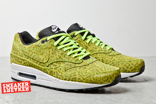 Nike Air Max 1 Fb Yellow Leopard 3