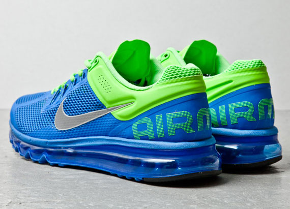 novedad Narabar Tiempo de día Nike Air Max+ 2013 - Blue - Green - SneakerNews.com