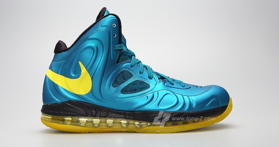 Nike Air Max Hyperposite Teal Navy Yellow 10