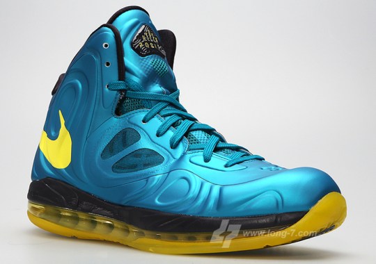 nike air max hyperposite teal navy yellow