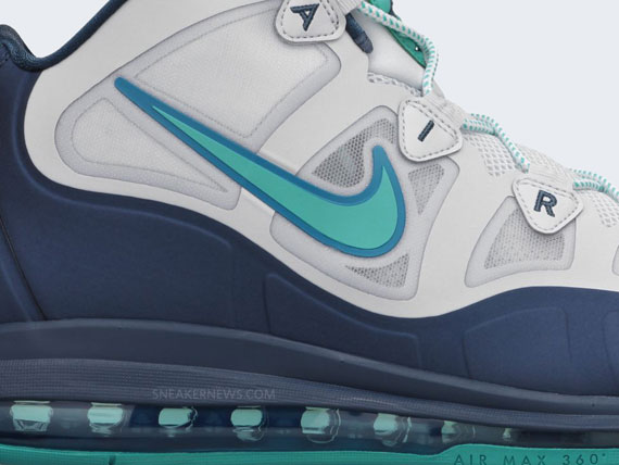 Nike Air Max Uptempo Fuse 360 - Pure Platinum - Sport Turquoise - Squadron Blue