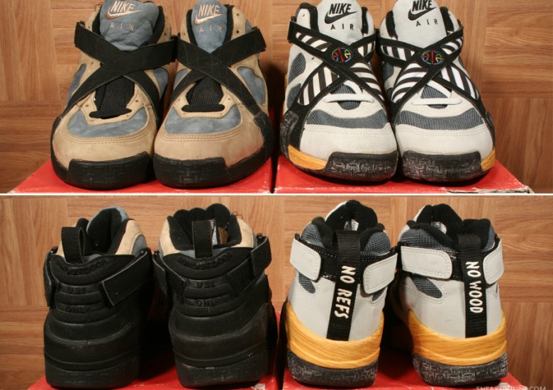 Nike, Shoes, Nike Air Raid Og Black Grey