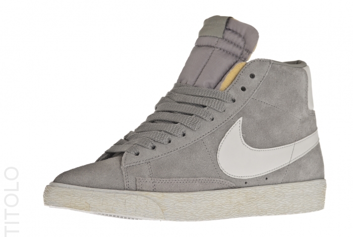 Nike Blazer Mid Premium Medium Grey Neutral Grey 2