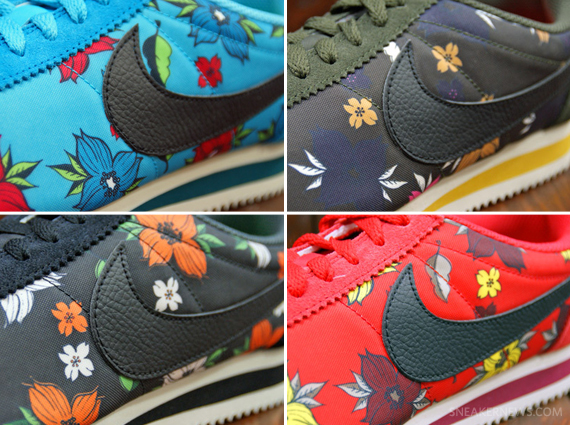 pak Productie dozijn Nike Classic Cortez Nylon "Aloha Pack" QS - SneakerNews.com