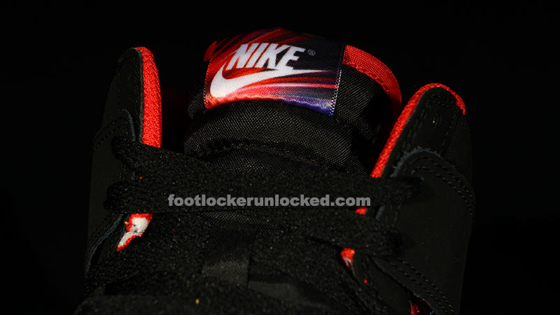 Nike Dunk High Superhero Black Red 4