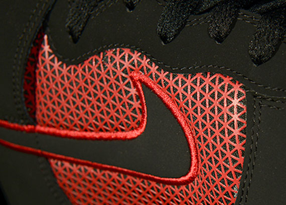 Nike Dunk High "Superhero" - Black - Red