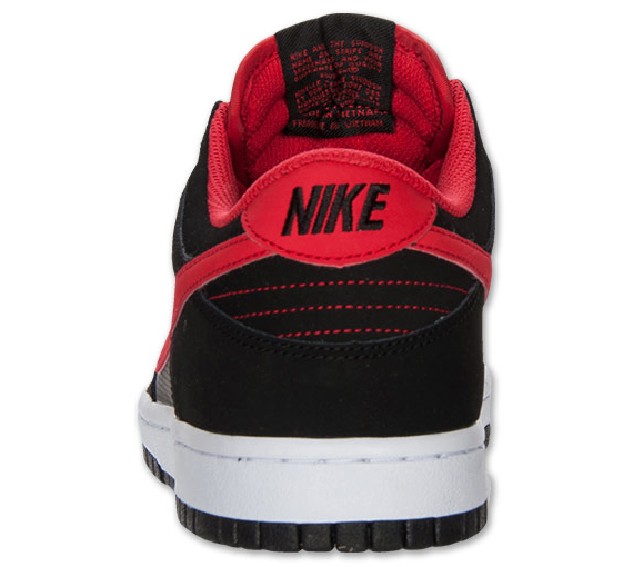 Nike Dunk Low Black Red 318019 025 7