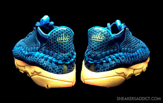 Nike Footscape Chukka Woven Motion Blue Yellow 4