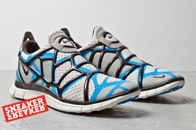 Nike Free Alt Closure Run Grey Blue Black 3