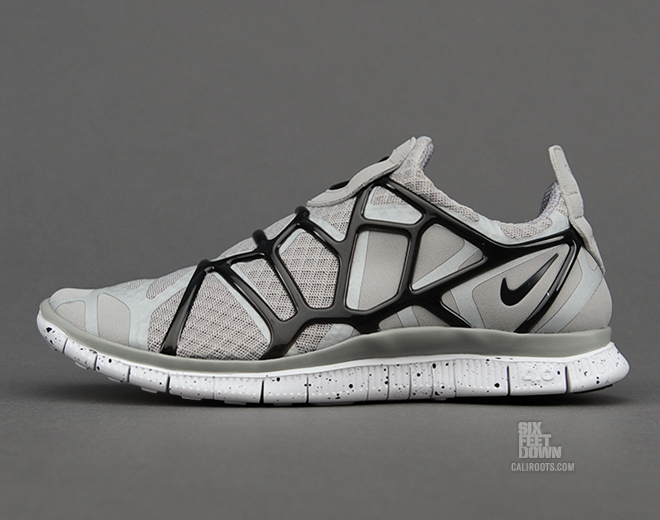 Nike Free Alt Closure Run Medium Grey Metallic Silver 2