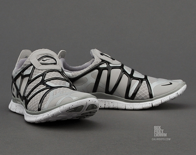 Nike Free Alt Closure Run Medium Grey Metallic Silver 3