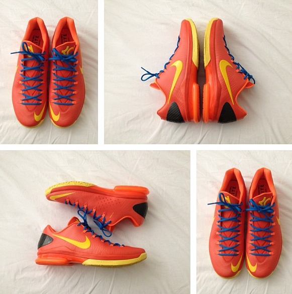 Nike Kd V Elite Team Orange Total Orange
