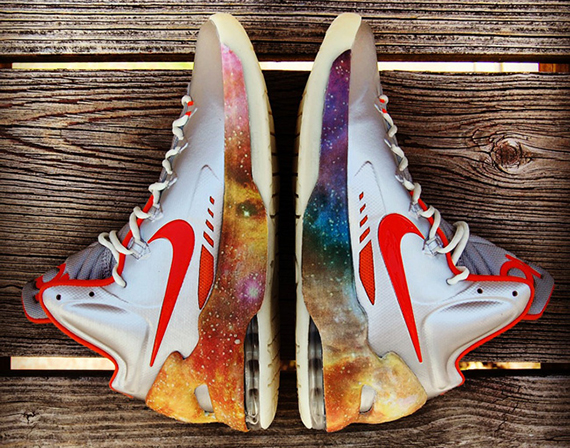 Nike KD V "Galaxy Big Bang-Alike" Customs by Gourmet Kickz