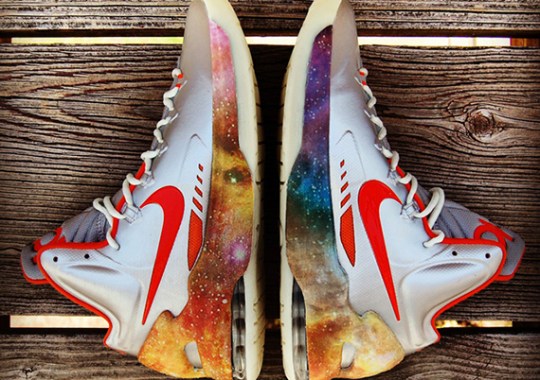 nike kd v galaxy customs gourmetkickz