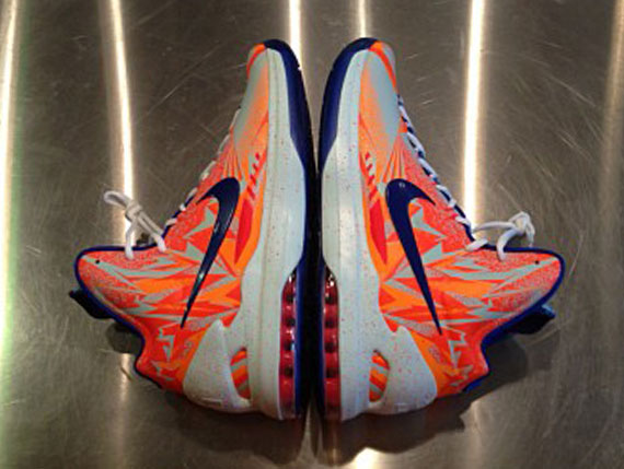 Nike KD V – Orange/Navy Graphic PE