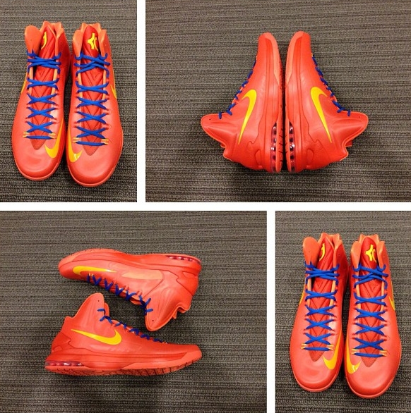 Nike Kd V Total Orange Team Orange Unreleased Sample