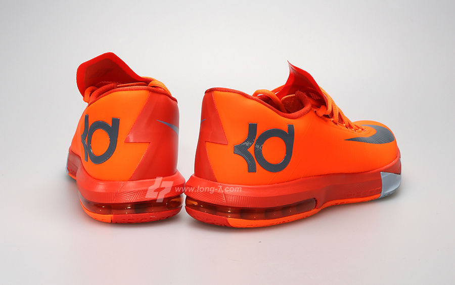 Nike KD VI - Total Orange - Armory Slate - SneakerNews.com
