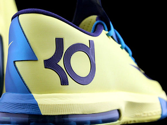 Nike KD VI - Yellow - Navy - Teal