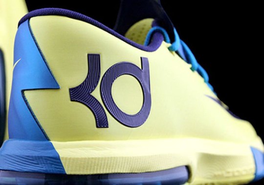 Nike KD VI – Yellow – Navy – Teal