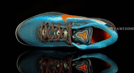 Nike Kobe 8 Blitz Blue Orange 10