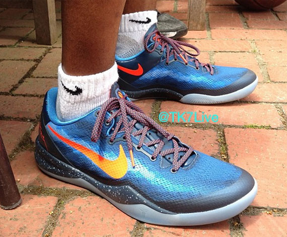 orange and blue kobes