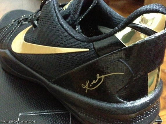Nike Kobe 8 Elite Black Gold 9