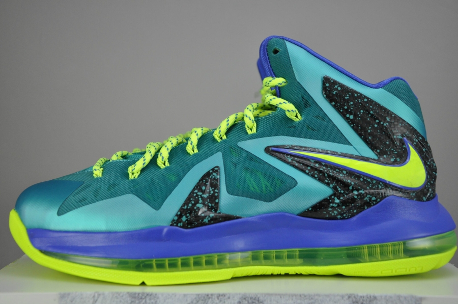 Nike LeBron X Elite - Sport Turquoise - Volt - Violet Force | Available ...