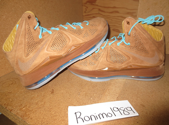 Nike Lebron X Ext Brown Suede Euro Release Date 3