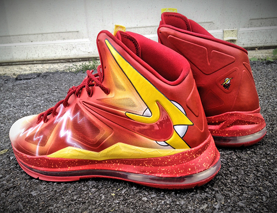 Nike Lebron X Flash Customs Mache 1