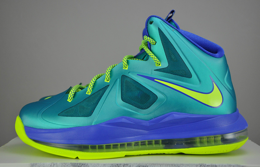 Nike Lebron X Gs Sport Turquoise Volt 6
