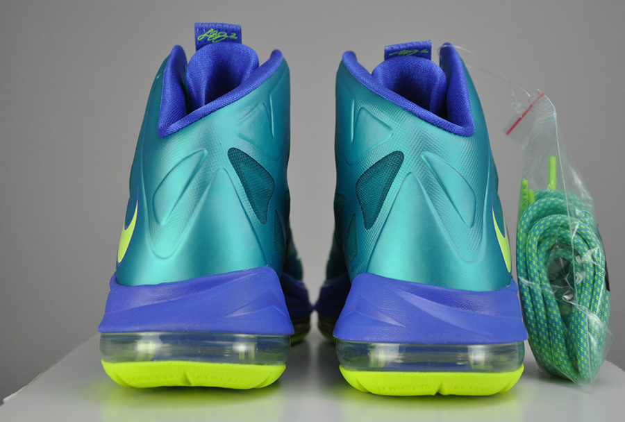 Nike Lebron X Gs Sport Turquoise Volt 7