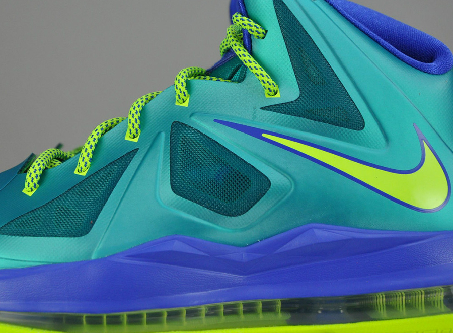 Nike LeBron X GS - Sport Turquoise - Volt