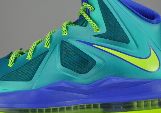 Nike LeBron X GS – Sport Turquoise – Volt