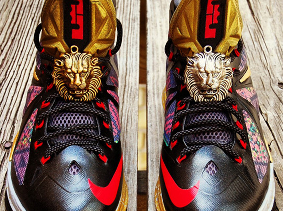 Nike LeBron X "Invictus X" Customs by Gourmet Kickz