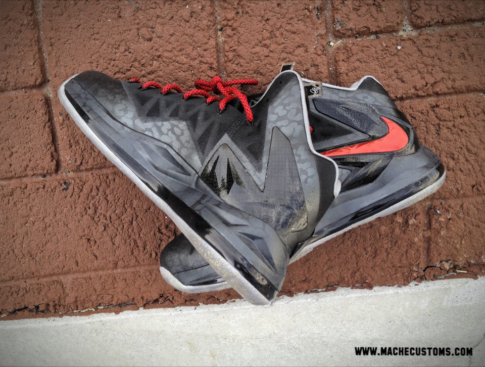 Nike Lebron X Killer Elite By Mache Customs 01