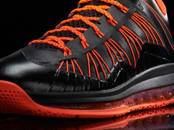 Nike Lebron X Low Black Crimson Release Date