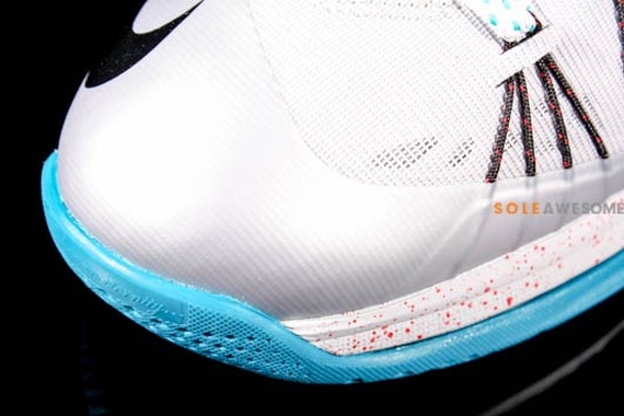 Nike Lebron X Low Silver Teal 06
