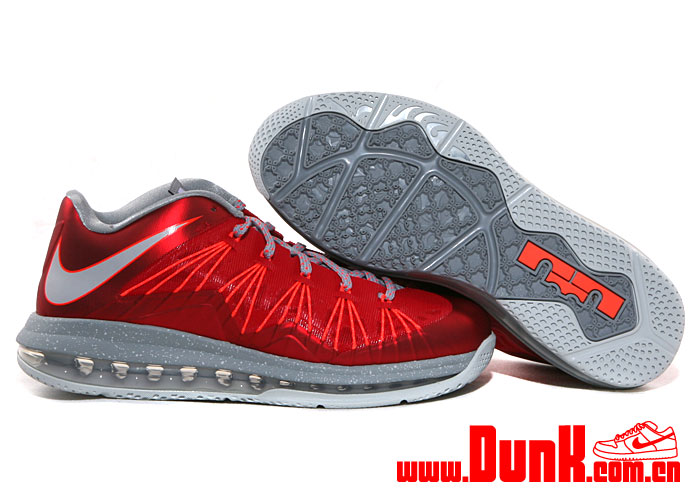 Nike Lebron X Low University Red Release Date 05