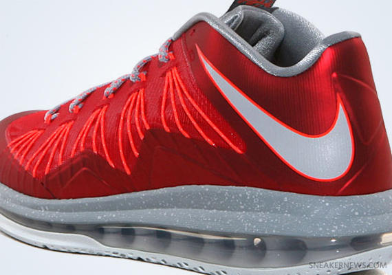 Lebron 10 2024 low red