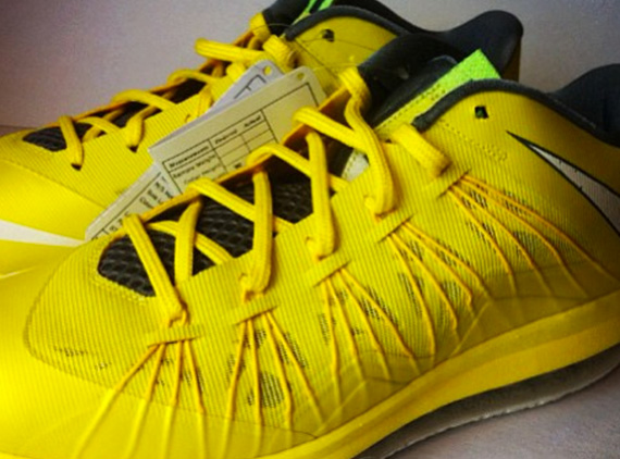 Nike Lebron X Low Yellow Green Black