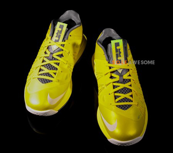 Nike Lebron X Low Yellow Grey 6
