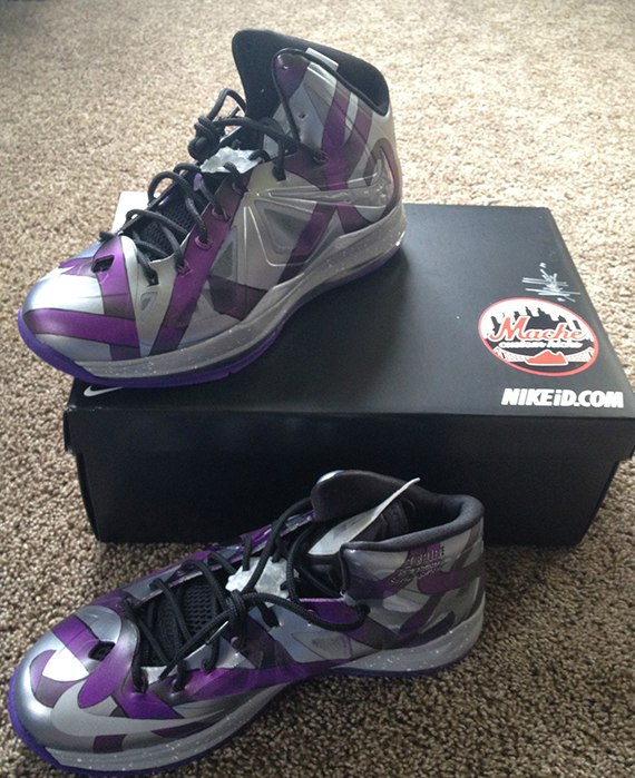Nike Lebron X Pediatric Customs Mache 4