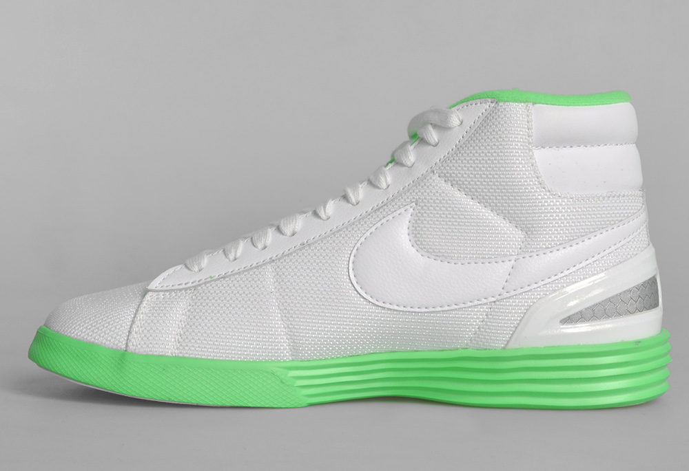 Nike Lunar Blazer White Poison Green 1