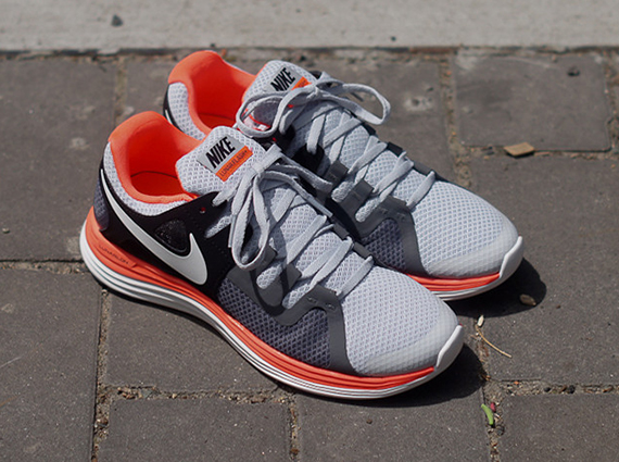 Nike Lunarflash Grey Orange 1