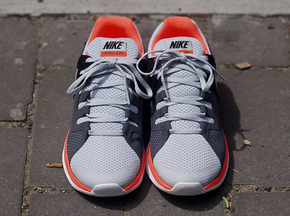 Nike Lunarflash Grey Orange 2