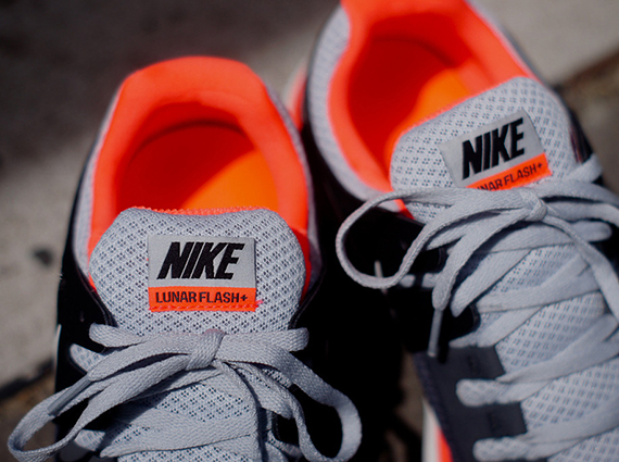 Nike Lunarflash Grey Orange 3