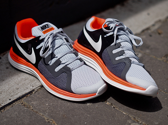 Nike Lunarflash Grey Orange 4