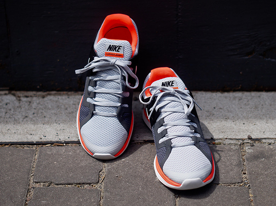 Nike Lunarflash Grey Orange 6