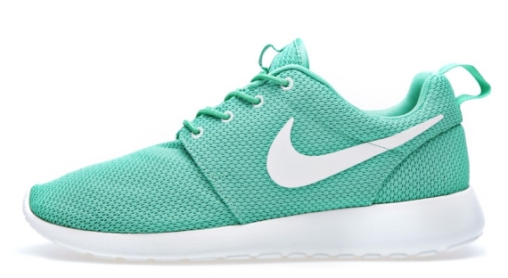 Nike Roshe Run Green White 03